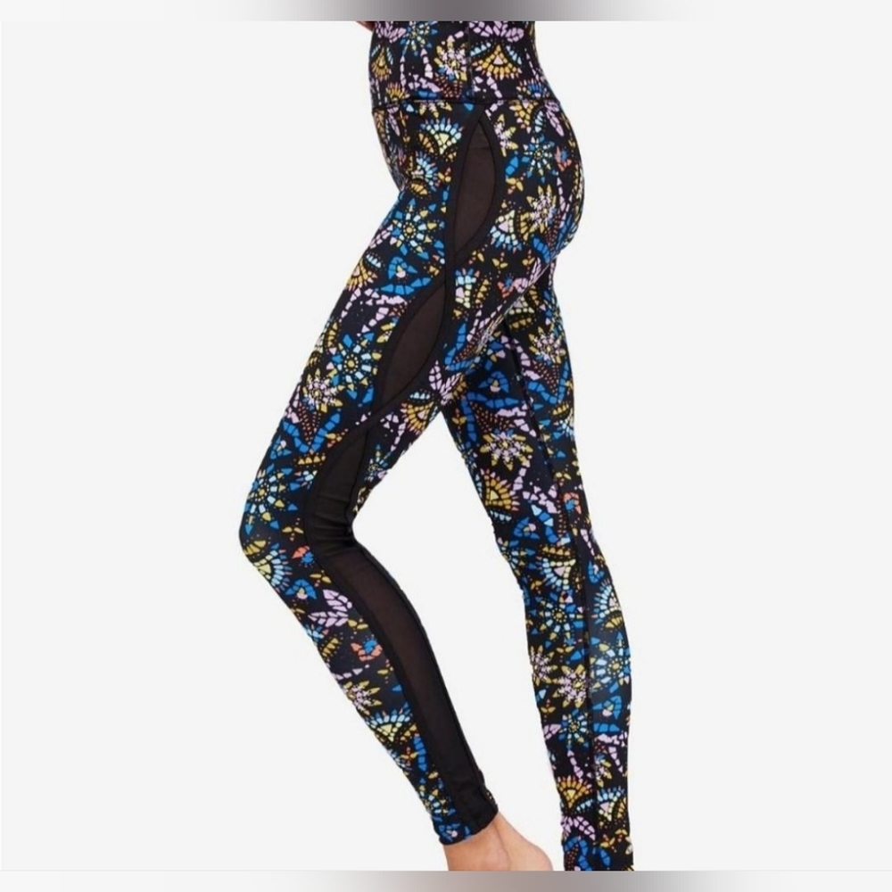 FP Movement Liza Quick-Dry Illusion Leggings Small $98